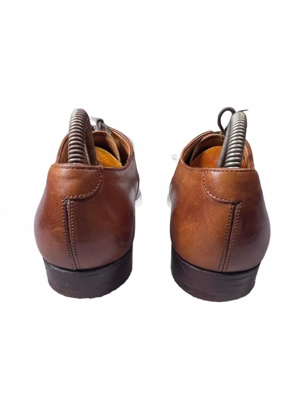 Crockett & Jones Whitehall Oxford Shoes 8.5D Quiet Luxury Dark Academia Vintage